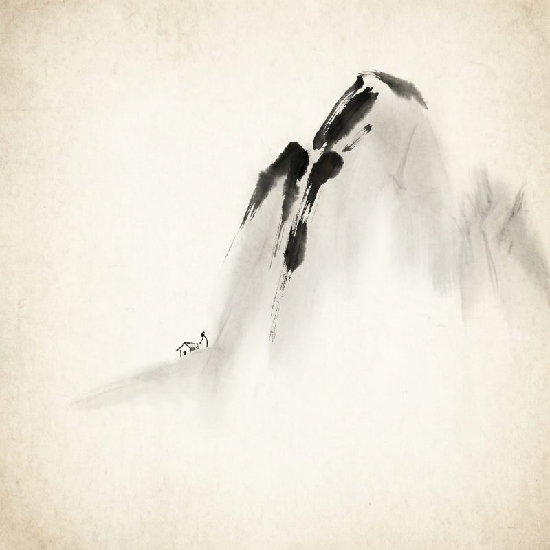 51吃瓜水墨晕染的禅意 - bmvohtq.cn